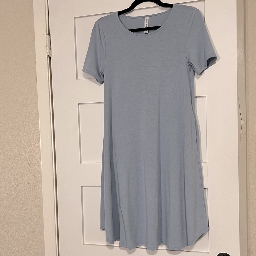 Ze nana Premium Blue Tshirt Dress